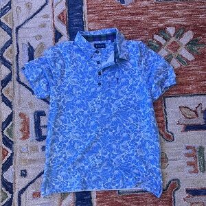 William Murray Floral Golf Polo